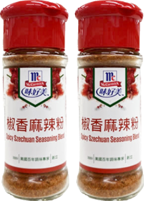McCormick 味好美 調味料 椒香麻辣粉, 35g, 2瓶