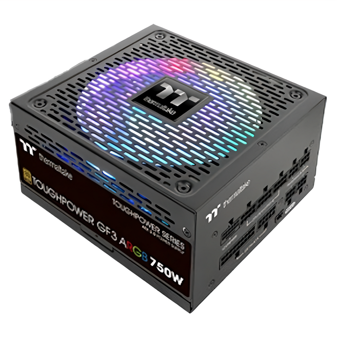 thermaltake 曜越 Toughpower GF3 ARGB 750W 金牌 全模全日雙八, ATX3.0 PCIE 5.0, 1台