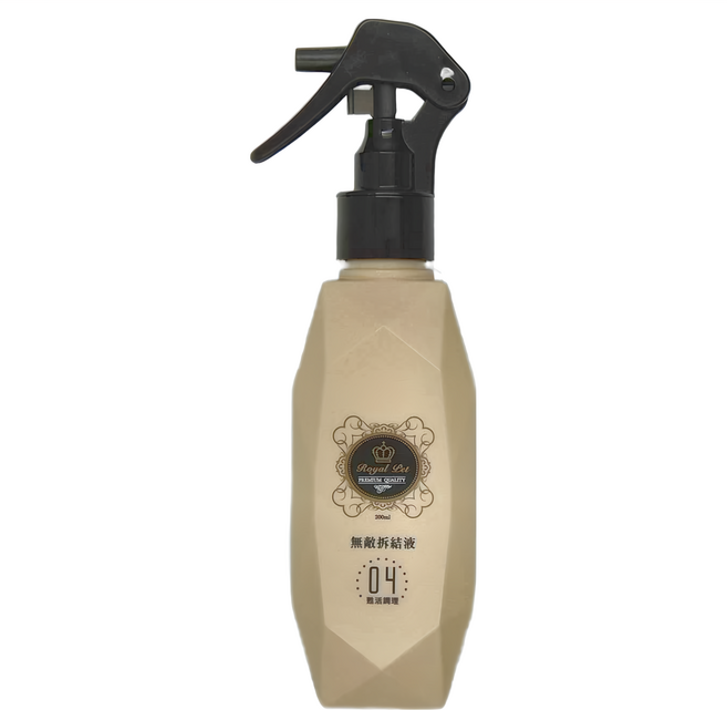 Royal Pet 皇家寵物 無敵拆結液噴霧 200ml, 1瓶