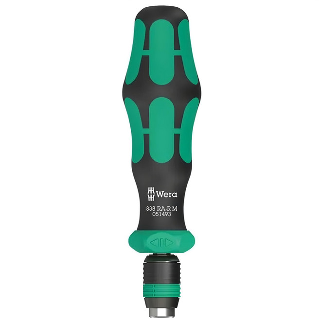Wera 51493快脫棘輪起子握柄 838RA-R 1/4吋, 1個