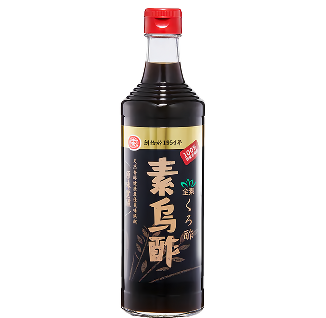 十全 素烏醋 蔬果釀製 100% 國產米使用 全素, 500ml, 1瓶