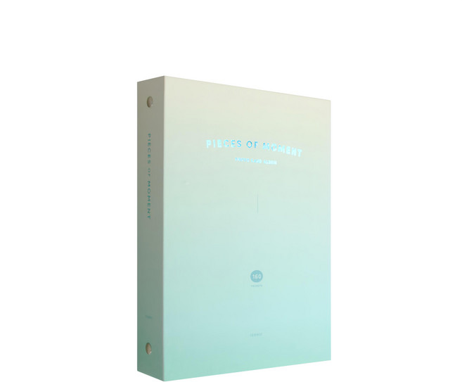 Iconic Pieces Of Moment 拍立得漸層相簿, 薄荷綠色, 40頁, 1本