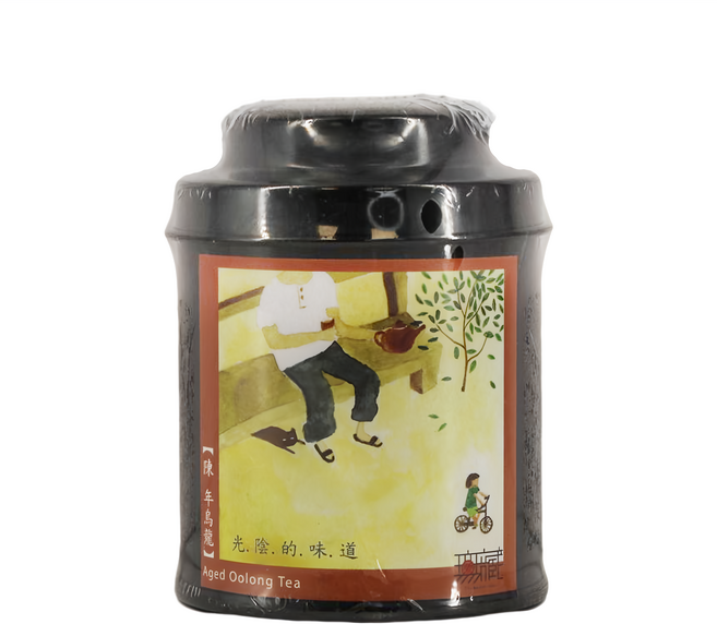 無藏茗茶 阿里山故事茶 陳年烏龍 小茶罐, 18g, 1罐, 1罐