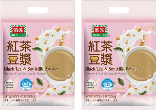 薌匯 紅茶豆漿, 300g, 2袋
