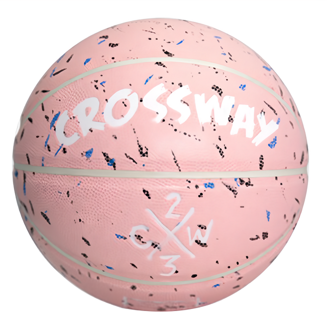 CrossWay 標準籃球 淺粉色, CRBA701, 1個
