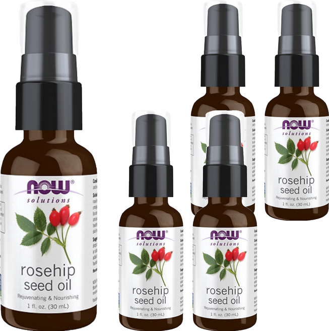 NOW Solutions 純玫瑰果保濕油 30ml, 5瓶