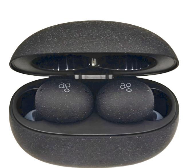 日本 ag UZURA Wireless 主動降噪 入耳式 無線耳機 Bluetooth 5.2 Water-resistant 黑色 AG-UZURA