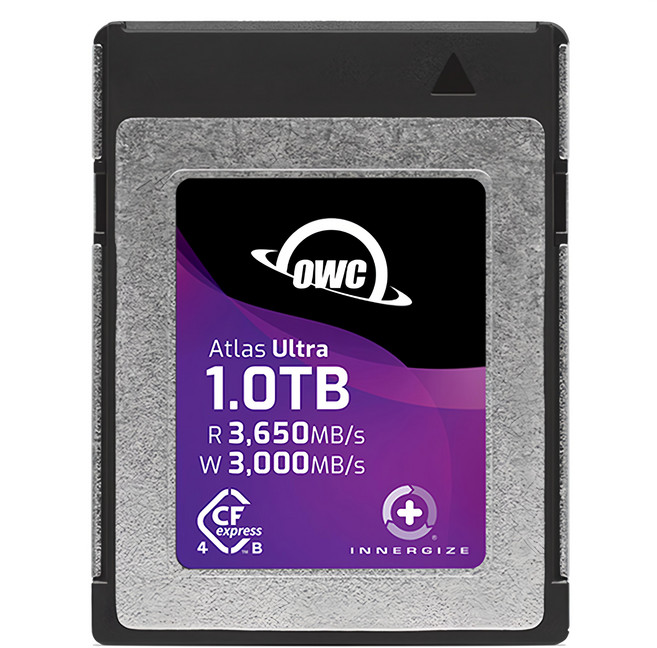 OWC Atlas Ultra CFexpress 4.0 Type B 記憶卡 OWCCFXB4U01000, 1TB, 1個