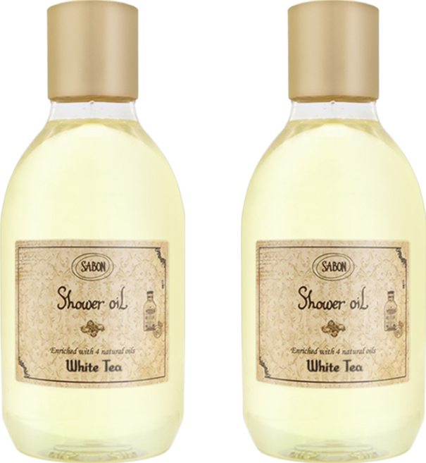 SABON 白茶沐浴油 國際航空版, 300ml, 2件