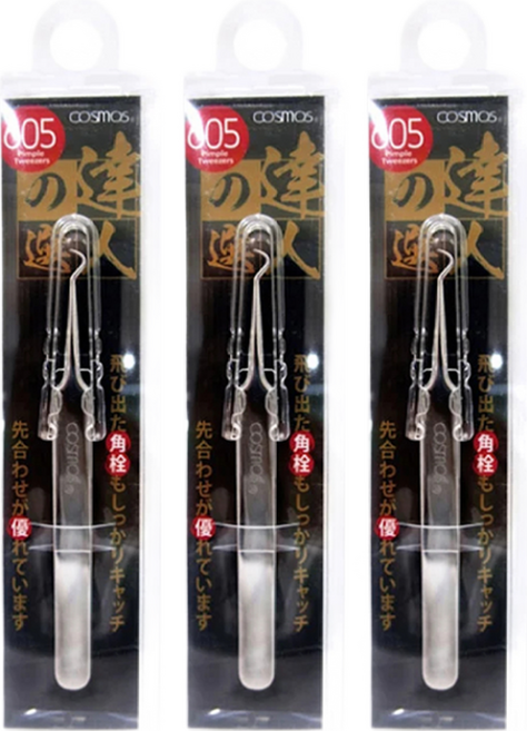 台灣 COSMOS 迷你粉刺夾 勾, 605, 3件