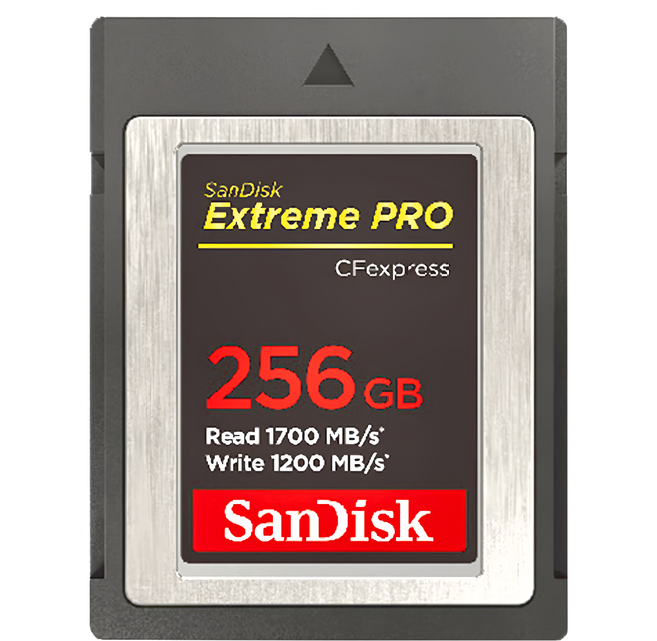 SanDisk 晟碟 Extreme PRO CFexpress Type B 記憶卡, 256GB, 1個