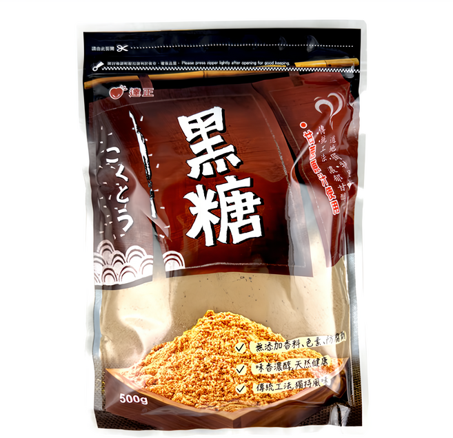 達正食品 黑糖粉, 500g, 1包