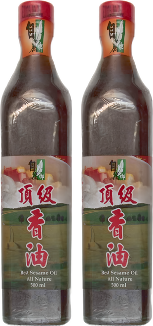 自然鄉 頂級香油, 500ml, 2瓶