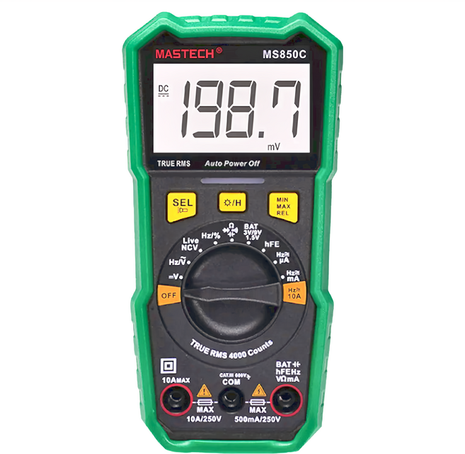 MASTECH 邁世 數位萬用錶 MS850C, 1個