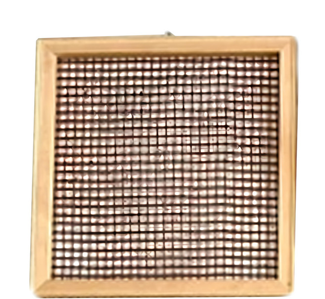 植物板 贈S鉤魚線 10mm, 木頭淺色, 1組