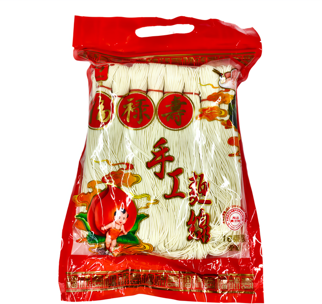 宏廣 福祿壽台灣手工麵線 16束, 1包, 1.2kg