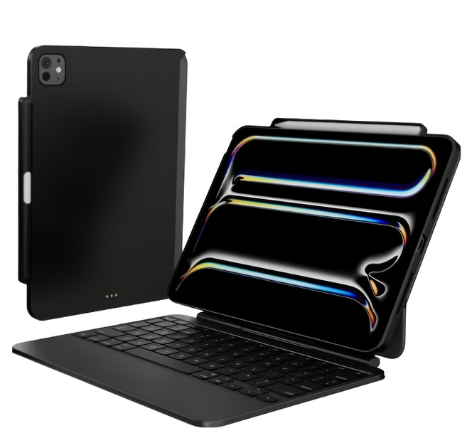 MAGEASY CoverBuddy Lite 磁吸保護殼 筆槽款, 黑色, 1個