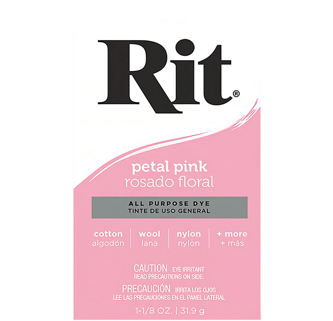 Rit 瑞特 粉末染劑 PETAL PINK淺粉紅31.9G RT-83070, 31.9g, 1色