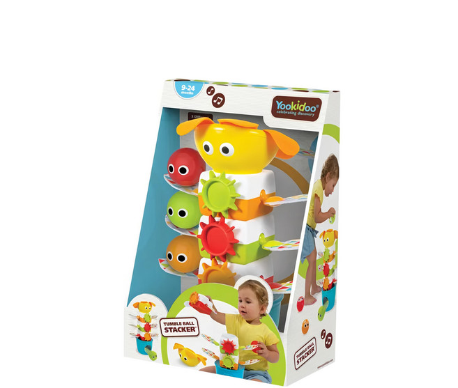 Yookidoo 音樂滾球感統疊疊樂 探索系列, 1組
