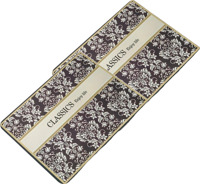 BonBon naturel 軟式硅藻土吸水地墊, 歐式圖騰 多色, 2個