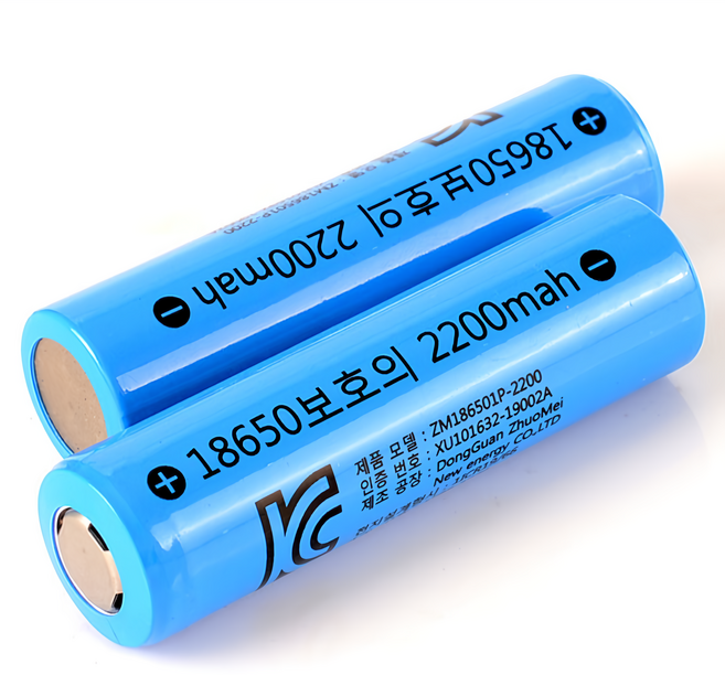 18650 배터리 3.7V 2200mAH 보호회로적용, 2개입, 1세트