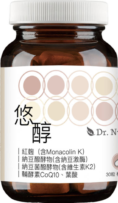 Dr. Nutri 芯漾生醫 悠醇紅麴複合膠囊, 30顆, 500mg, 2瓶
