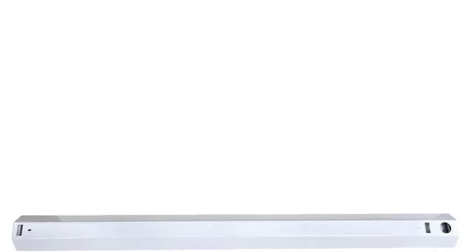DANCELIGHT 舞光 LED燈管專用 4尺單管山形燈具 底板加寬版 附小夜燈, 白色, 1組