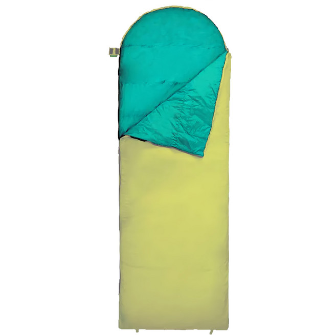 Chinook 掌中寶信封戴帽睡袋, 綠香芹, 1個