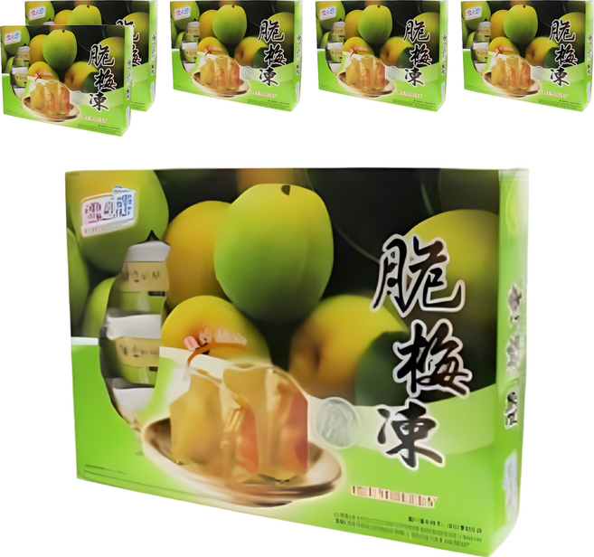 YUKI&LOVE 雪之戀 脆梅果凍, 400g, 6盒