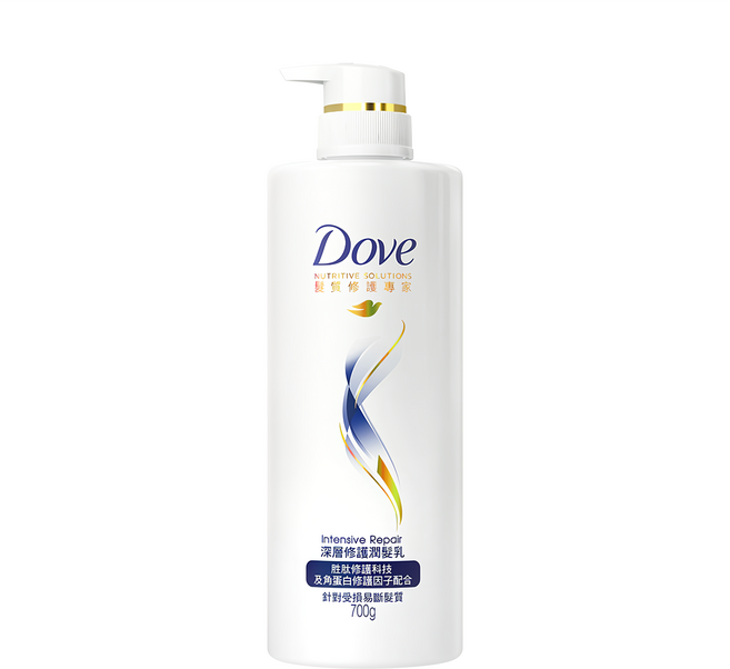 Dove 多芬 深層修護潤髮乳, 700g, 1瓶