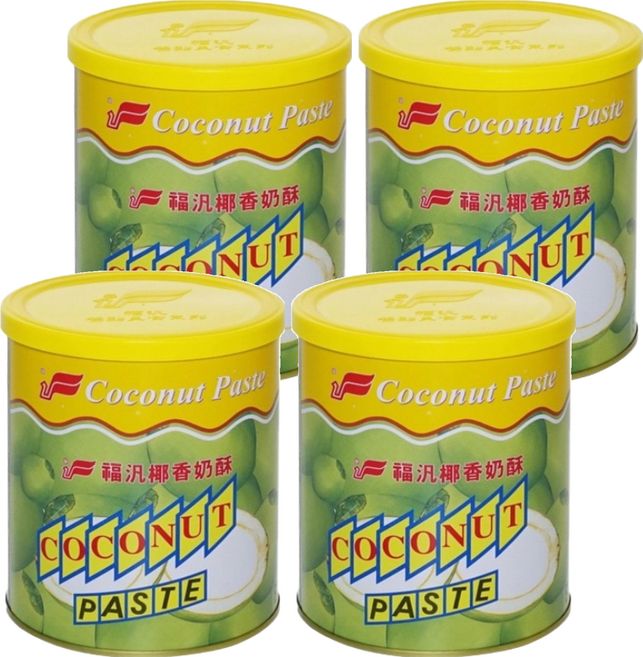 FUFANN 福汎 椰香奶酥, 800g, 4罐