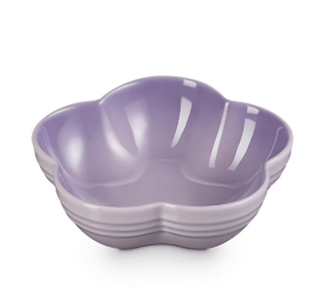 LE CREUSET 花型盤, 藍鈴紫, 1個