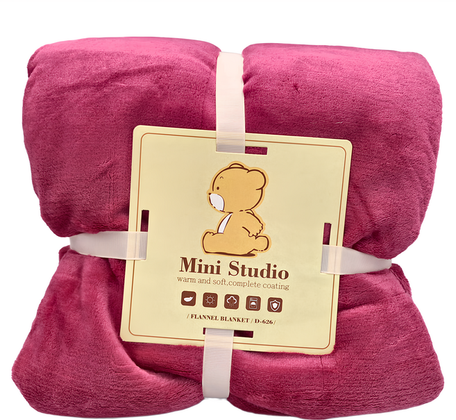 Mini Studio 法蘭絨毛毯 柔軟舒適 雙面保暖