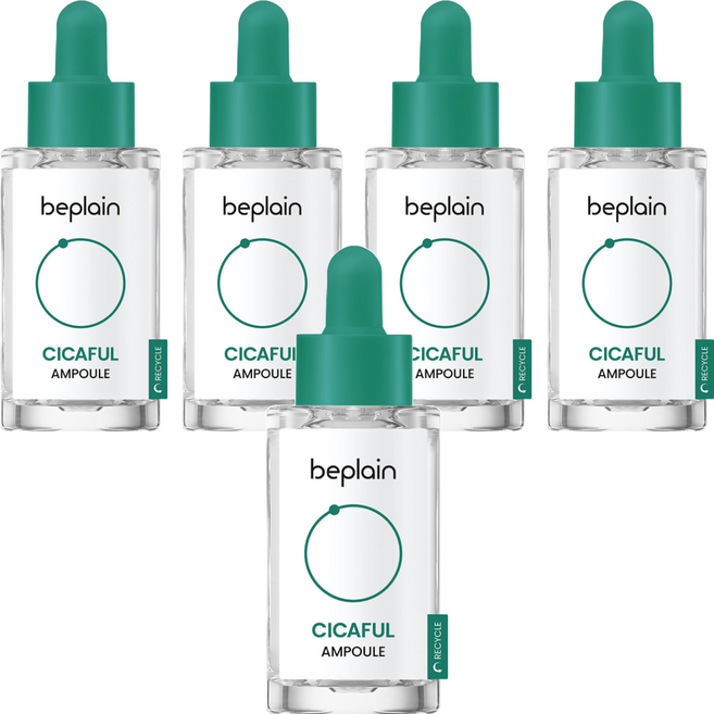 beplain 苾沛恩 積雪草修護安瓶精華, 30ml, 5瓶