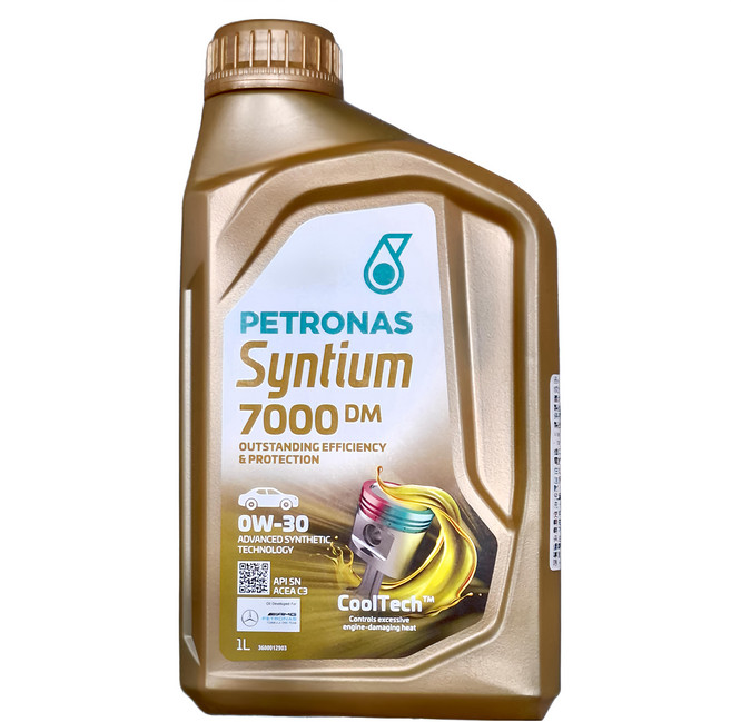 PETRONAS SYNTIUM 7000 DM 1L 合成機油, 0w30, 1瓶