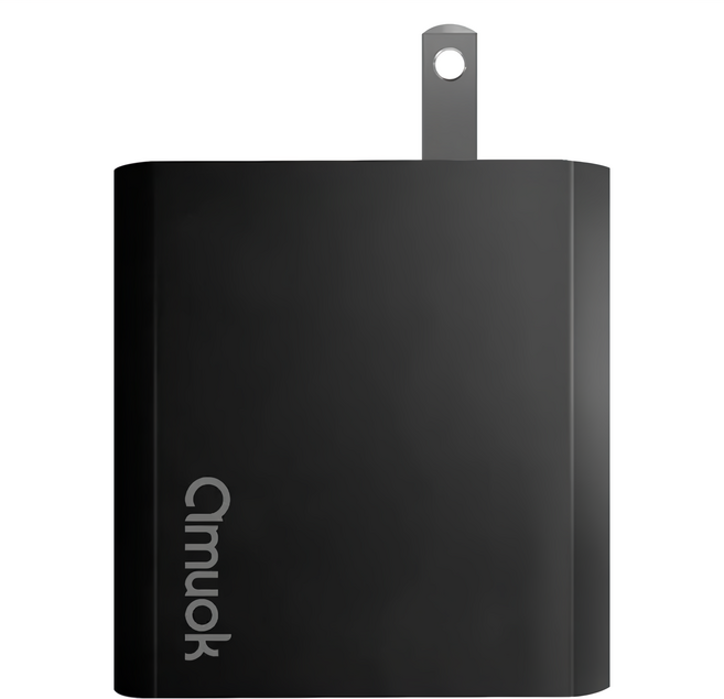 amuok 艾默克 45W GaN氮化鎵充電器, 黑色, 1個