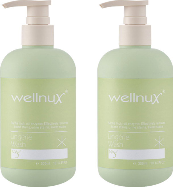 WellnuX NV5維妮舒貼身衣物手洗精 300ml, 2瓶