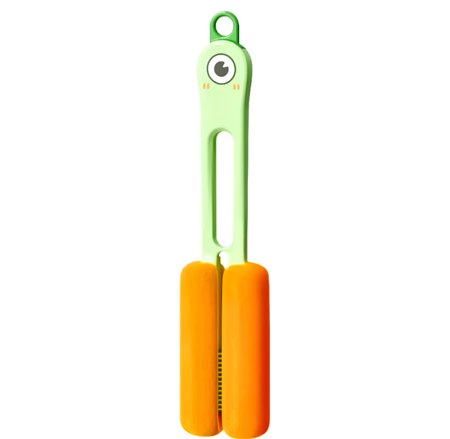 小麥購物 四合一清潔杯刷 G792 52g, 2個, 青草綠