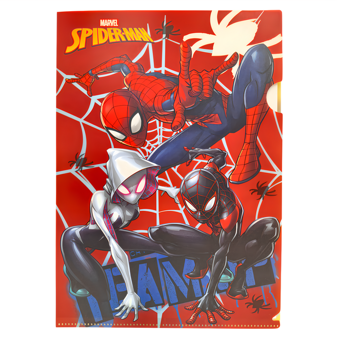 MARVEL 漫威 SPIDER-MAN 蜘蛛人 強力L型夾 MPF39-1 6入, 紅蜘蛛人, 1組