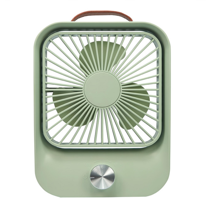 Kinyo 復古無段式桌扇, UF-5750, 綠色