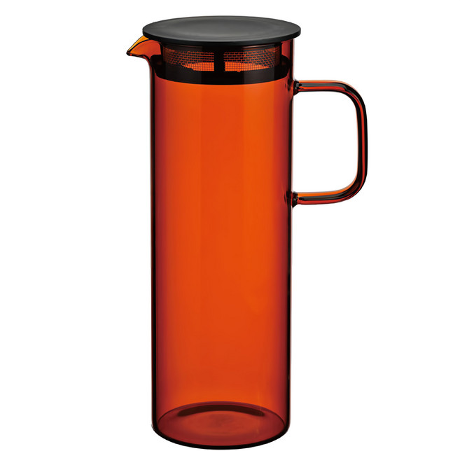 HARIO 好璃奧 冷水壺, 琥珀色, 800ml, 1個