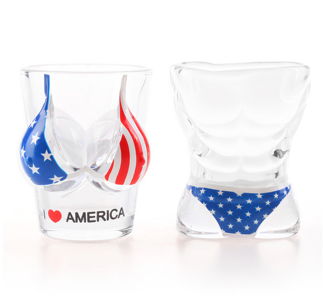 MEO 泳褲比基尼燒酒杯, 美國, 1組