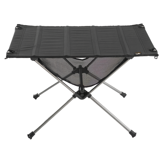 DR.WILDS 荒野醫生 輕量防蚊便利蛋捲桌, 黑色