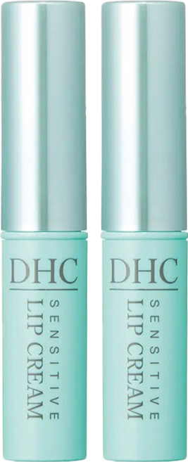 DHC 純欖護唇膏 敏感肌用 保濕滋潤, D421, 1.5g, 2支