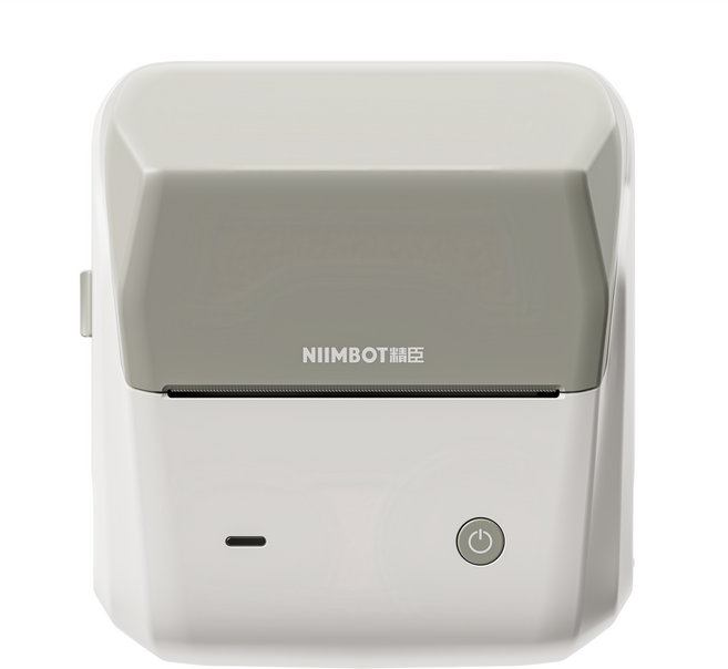 NIIMBOT B31 智能標籤打印機 無線打印 高速打印 智能識別RFID 藍牙多連, 淺沙色, 1個