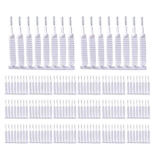 STAR CANDY 蓮蓬頭清潔刷, 20包, 米白色