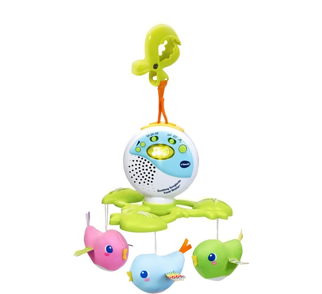 vtech 偉易達 可攜式3合1啾啾鳥音樂鈴, 1個