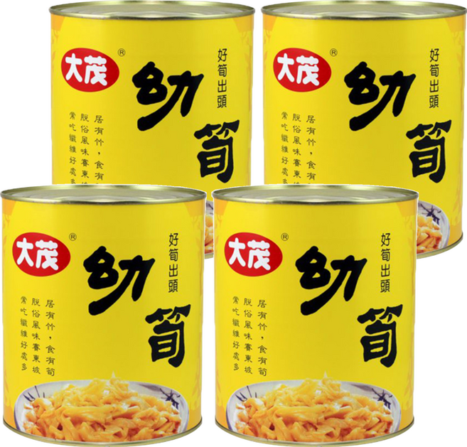 大茂 幼筍, 2.8kg, 4罐