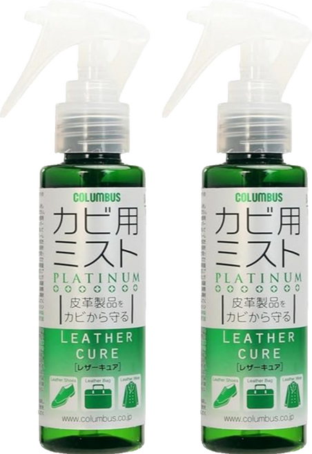 COLUMBUS 哥倫布 皮革/麂皮防霉噴霧劑 100ml, 2瓶
