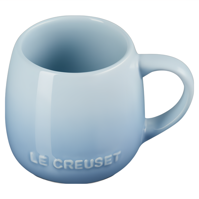 LE CREUSET 花蕾系列 馬克杯 320ml, 海岸藍, 1個